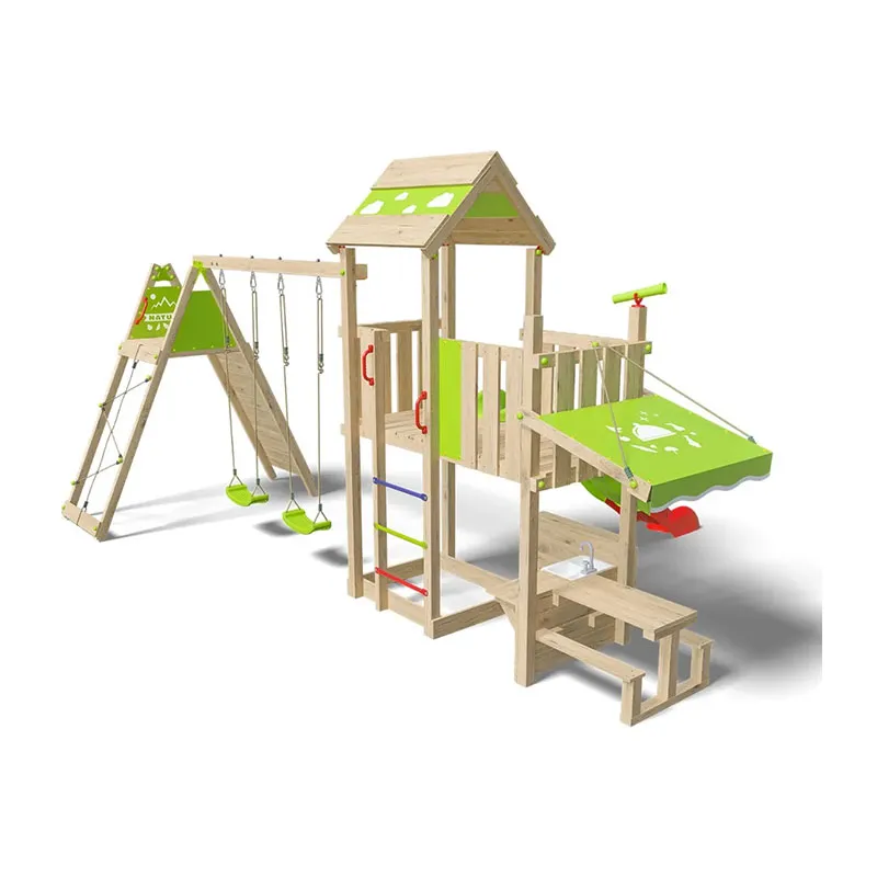 Aire de jeux bois Snack Expression XL 2,20m - 3+-1