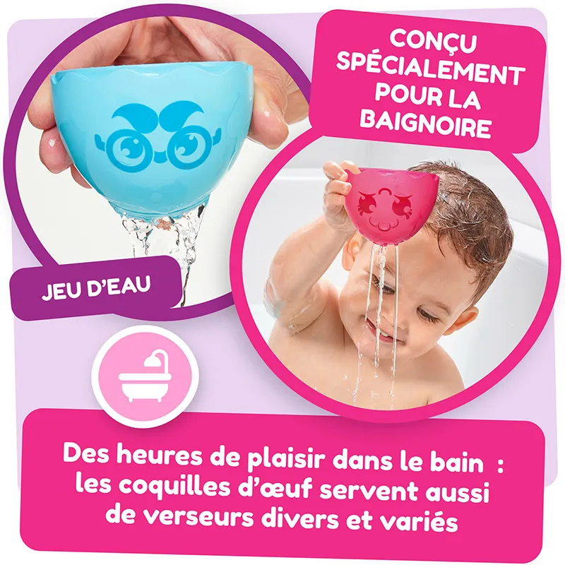 Jeu de bain Piou Piou gigognes - 6m+-2