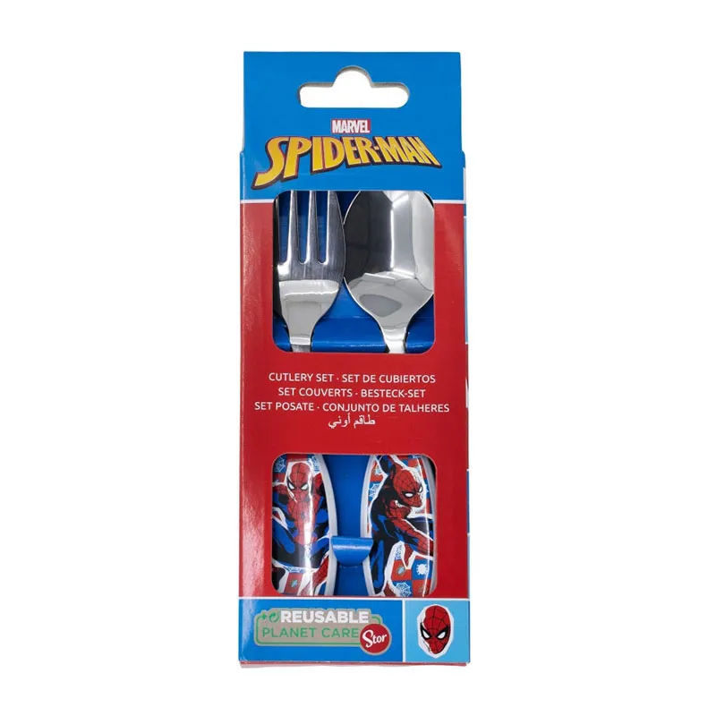 Set de couverts métalliques Spiderman Arachnid - 2pcs-1