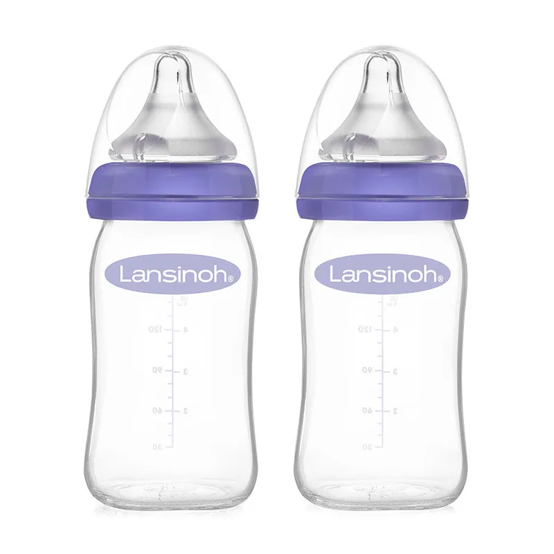 2 Biberons en verre - 2x160ml-0