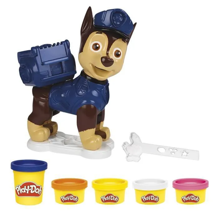 PLAY-DOH - Pat' Patrouille - Chase Mission Sauvetage avec 5 couleurs - des 3 ans-1