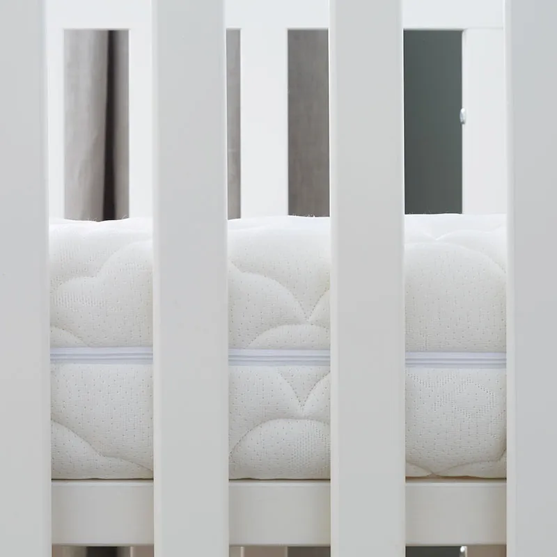 Matelas Bamboo révers. déhoussable Blanc ép. 12cm + Valisette de transport Offerte-8