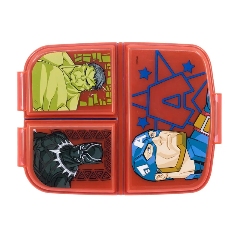 Lunch box 3 compart. Avengers Invincible - 16,5x19,5cm-1