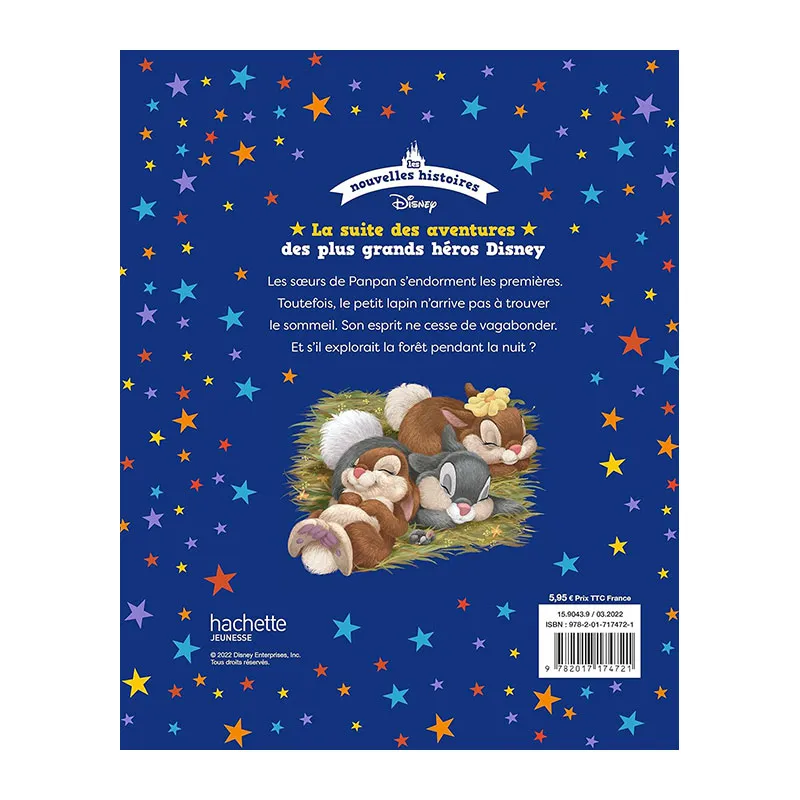 Les nouvelles histoires de Disney Bonne nuit, Panpan ! - 36m+-2