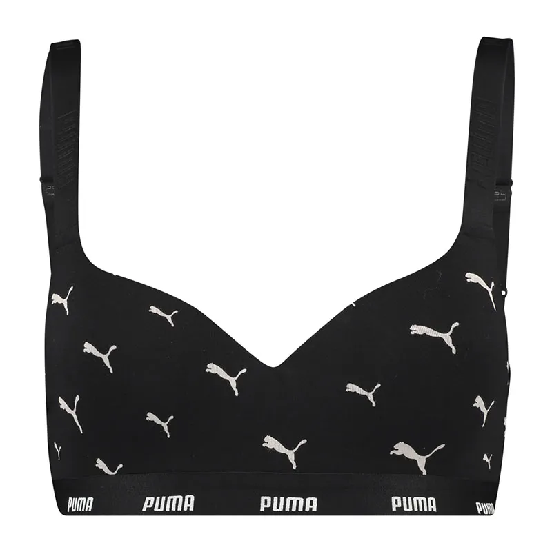 Brassière rembourrée Femme Cat Puma - Noir-0