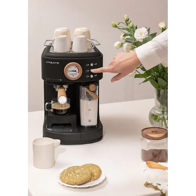 Cafetière Thera Retro-pro semi-automatic - Noir-2