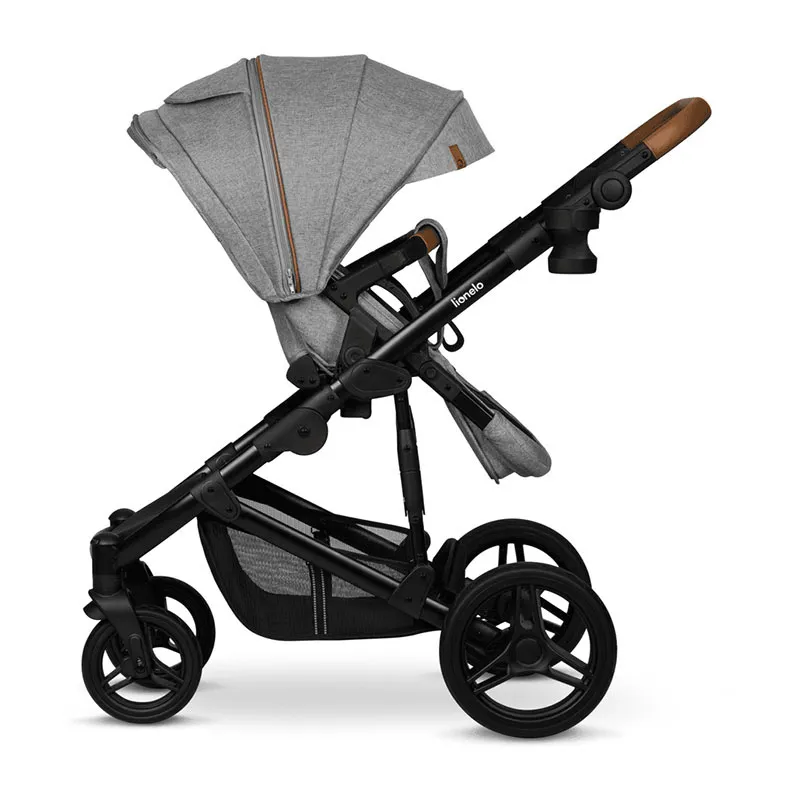 Trio Poussette Mari Tour + Nacelle + Cosy Gr.0+ - Gris Stone-8