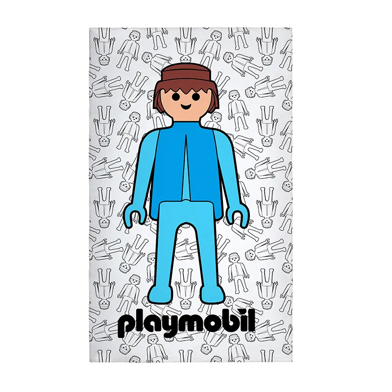 Tapis Enfant Playmobil Garçon - 90x137cm-0