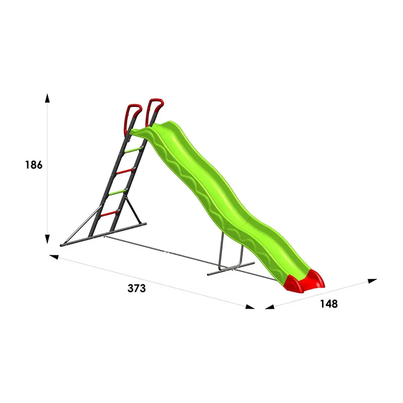 Toboggan Ezar 3,32 m de glisse - 3+-5