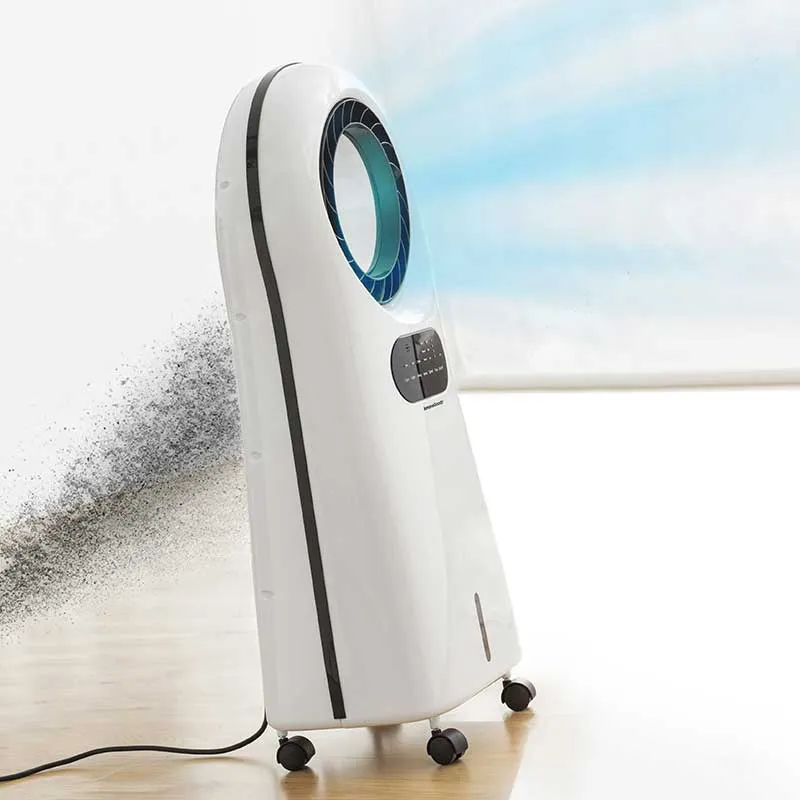 Climatiseur d'évaporation LED - 30,5x76x21,5cm-9