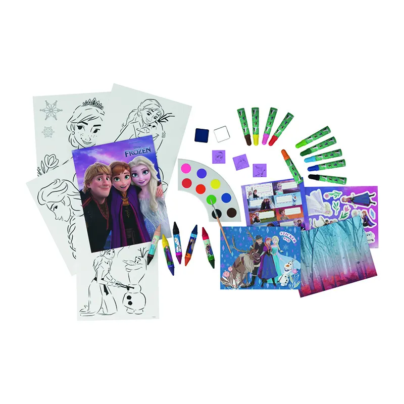 Kit créatif Reine des Neiges Royaume Glace 100pcs - 36m+-1