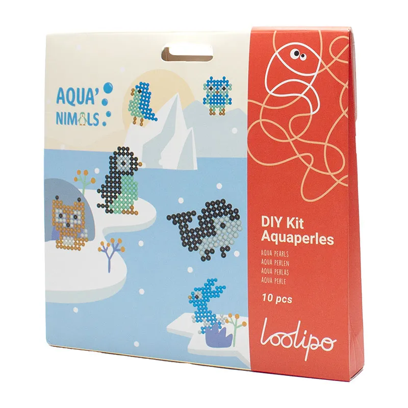 Kit DIY Aqua perles Aqua'Nimals + 10 modèles - 7+-3