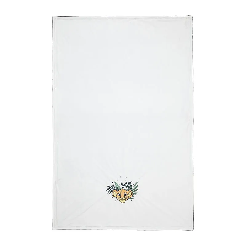 Couverture Brodée Roi Lion - 100x150cm-0