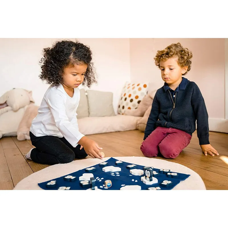 Jeu de société Mon 1er jeu Plouf Pingouins 31pcs - 36m+-4
