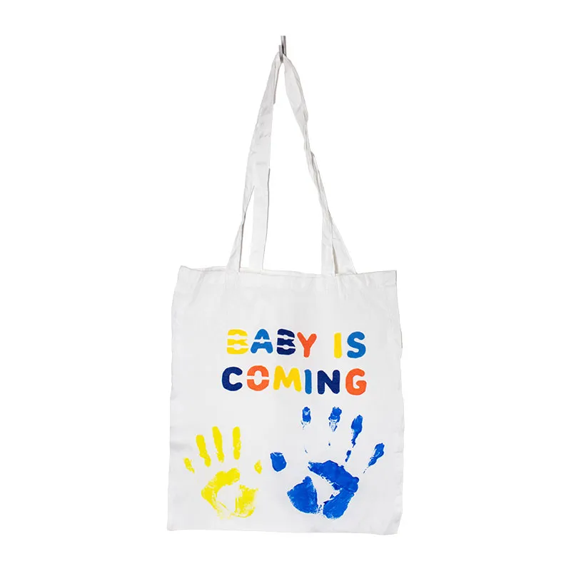 Sacs coton à décorer Blanc 37x42cm 12pcs - 3+-5