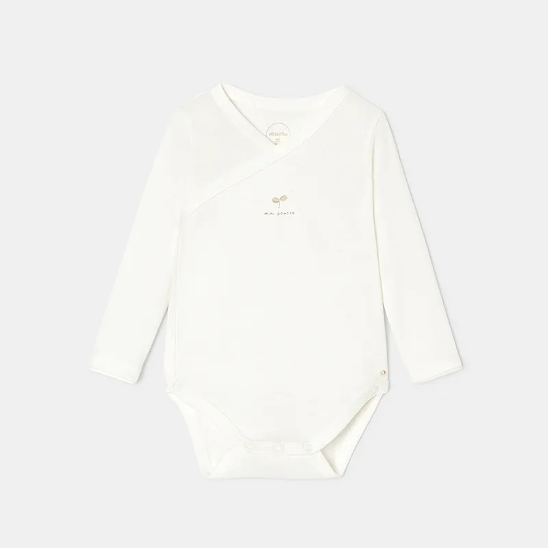 Body ML Coton BIO Mixte - Beige mulot-2