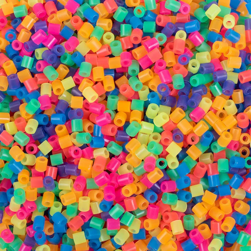 Seau de perles à repasser néon - 20000pcs-1