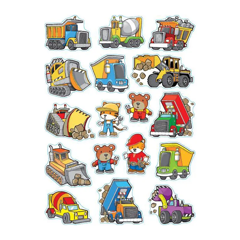 Gommettes véhicules urbains - 118pcs-10