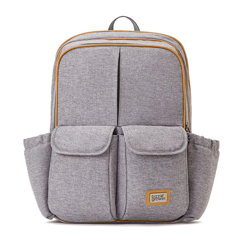 Couffin nomade/Sac à langer RucPod Gris - 42x75cm-12