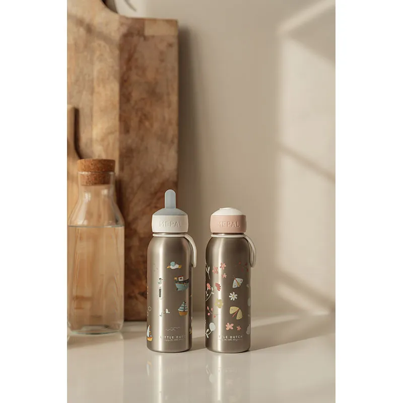 Gourde isotherme flip-up campus Flowers & Butterflies - 350ml-5