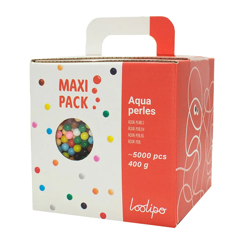 Maxi Pack Aqua perles 10 coloris 5000pcs - 7+-3