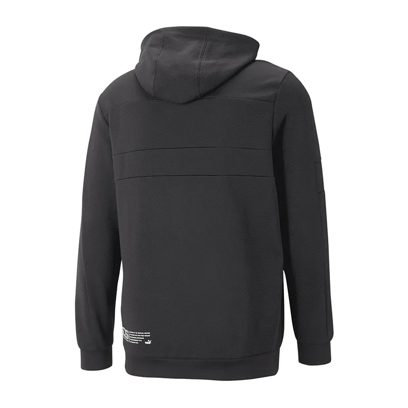 Sweat à capuche Homme Mercedes AMG Petronas F1 Puma - Noir-1