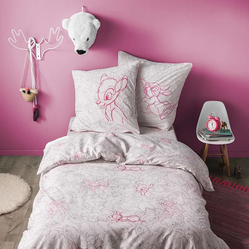 Parure 2pcs Coton Bambi Cache-Cache - 140x200cm-0