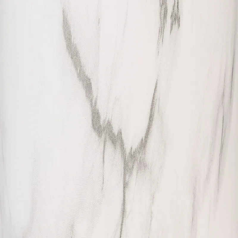 Vase Soa Céramique marbré Noir/Blanc - ø12x30cm-2
