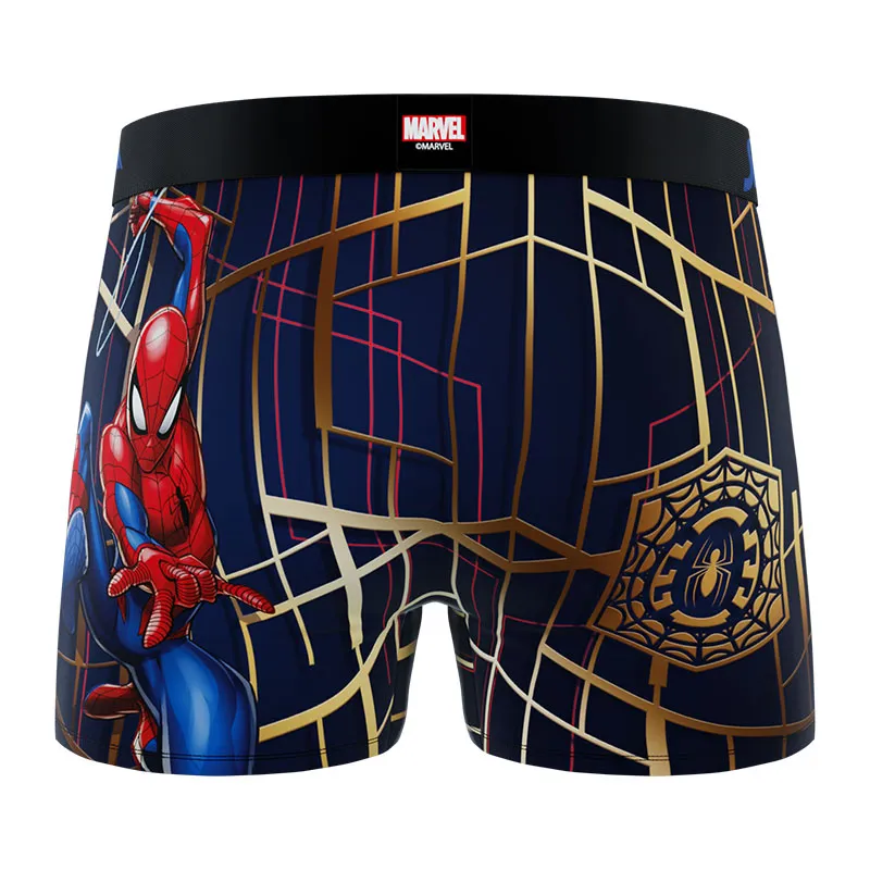3 boxers enfant Ultimate Spiderman - Bleu/Or/Noir/Rouge-8