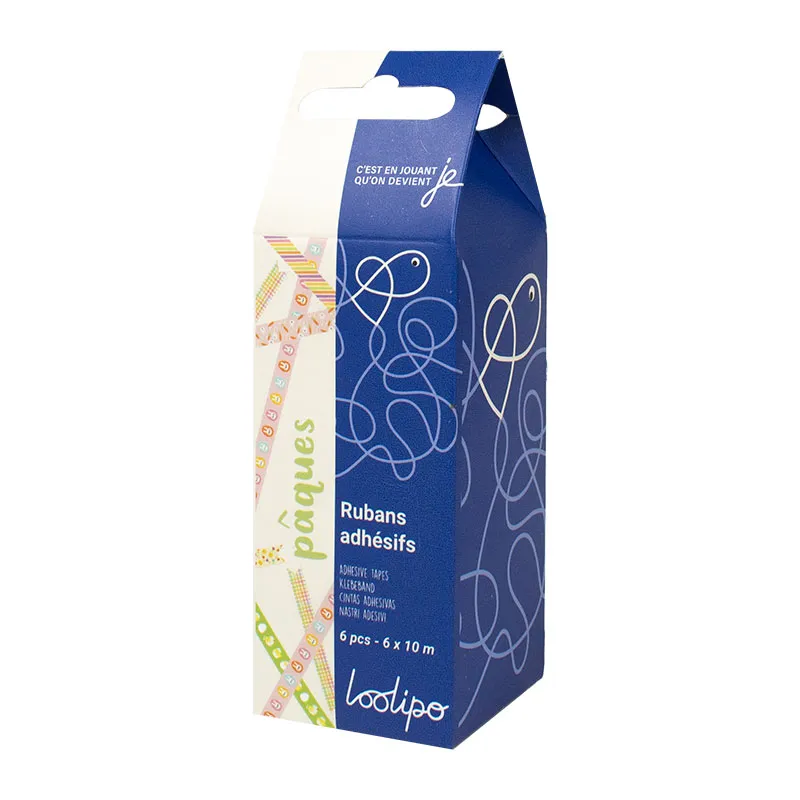 Rubans adhésifs Pâques 6pcs - 3+-4