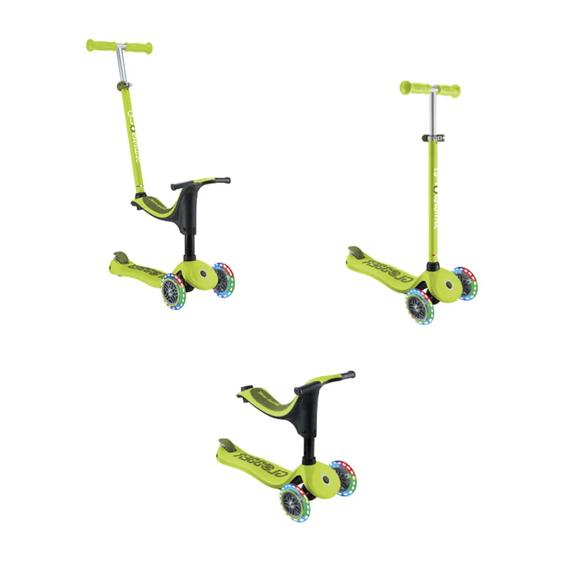 Trottinette évol. 4en1 Go Up Sporty Vert Citron - 15m+-0