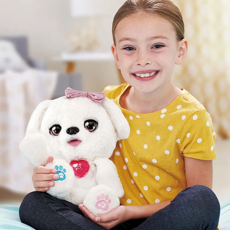 Peluche interactive KissKiss, Mon toutou bisous - 36m+-10