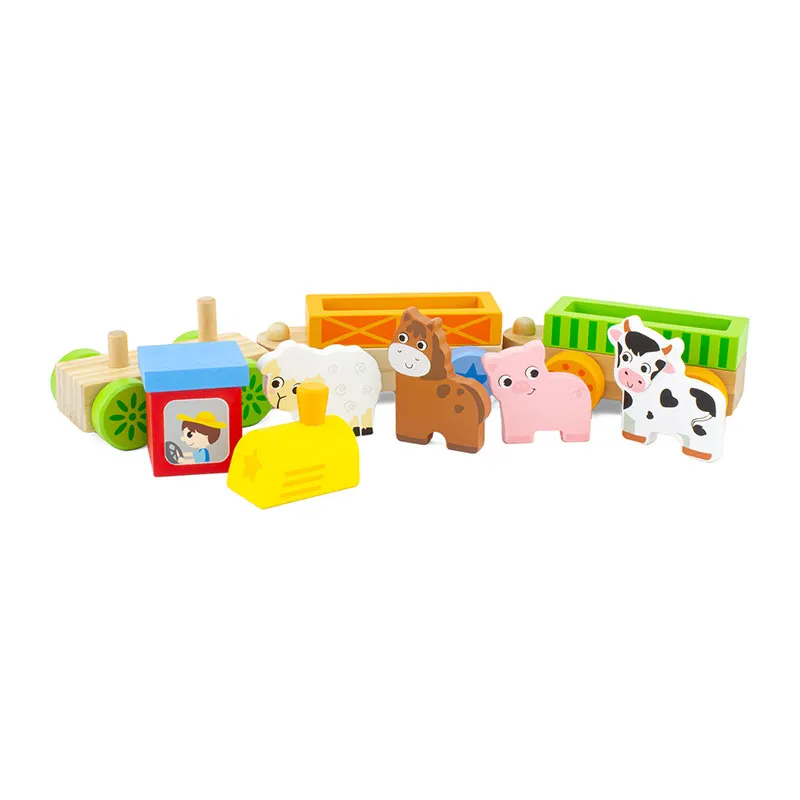 Le train transport d'animaux - 12m+-2
