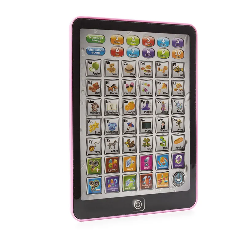Tablette d'apprentissage anglais Rose - 36m+-1