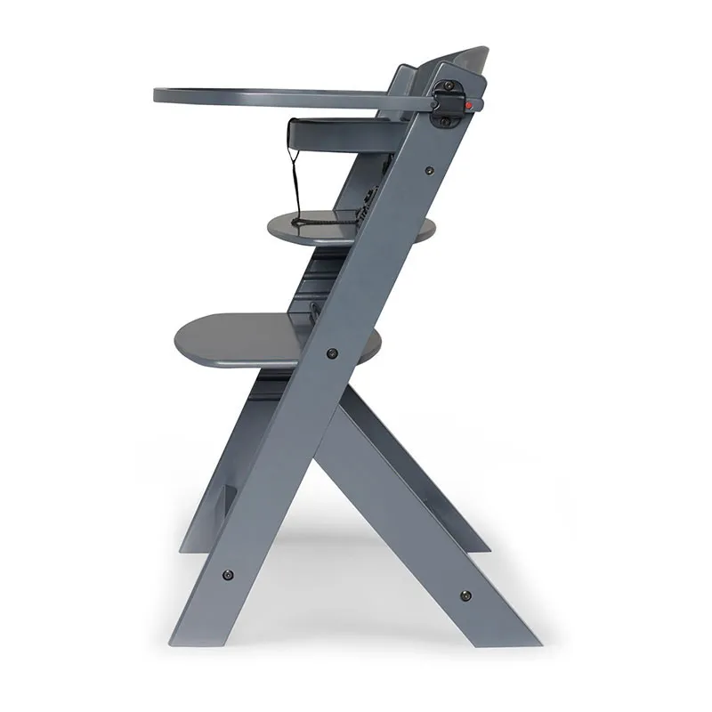 Chaise haute évolutive Enock Gris - 6m+-4