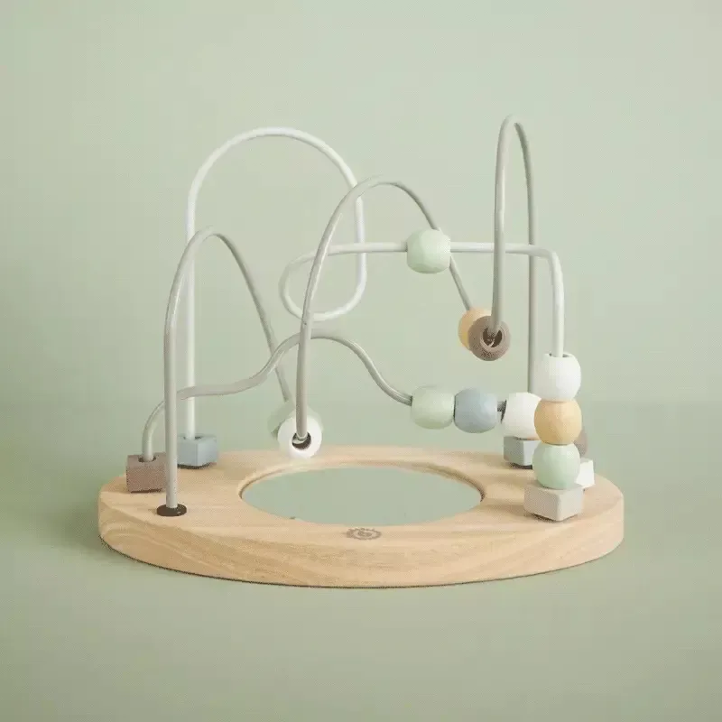 Boucle de motricité à miroir Bleu - 12m+-1