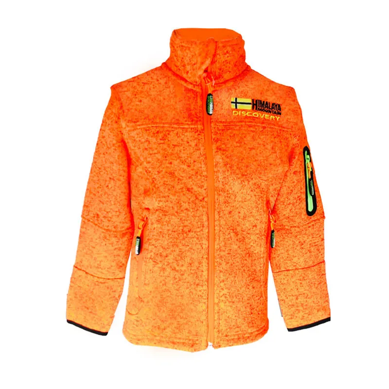 Veste en maille Chamonix Enfant - Orange-0