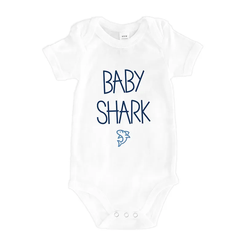 Body Baby shark mpt - Blanc-0