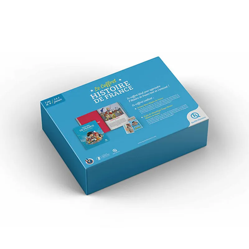 Coffret Livre + Jeu Histoire de France - 7+-2