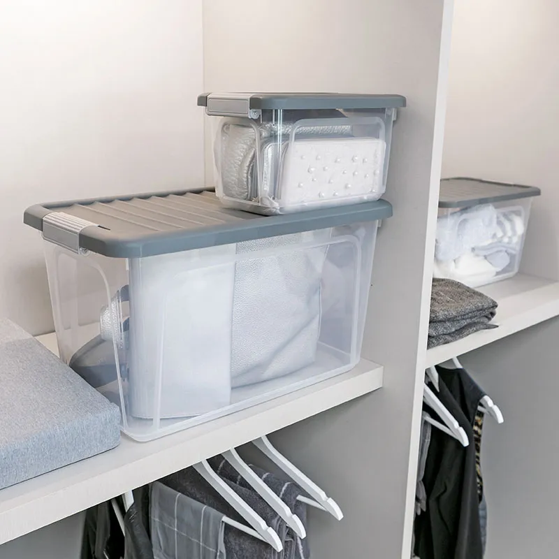 Boîte de rangement W Box Gris - 30L-1