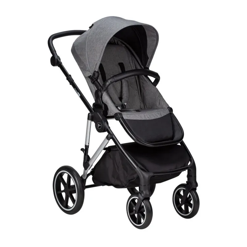 Trio Poussette Travel System Zen Deluxe Gris foncé - 0m+-1