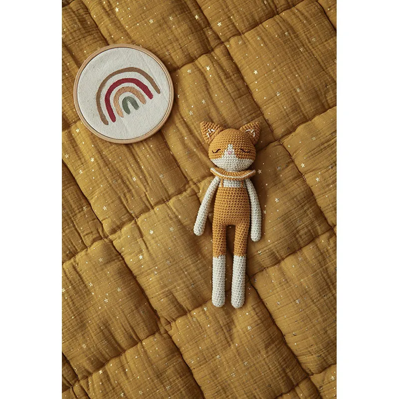 Doudou Coton BIO Chloé le Chat - 0m+-3
