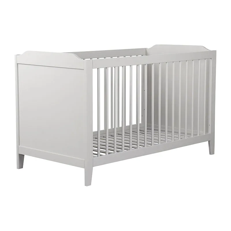 Lit bébé évolutif Opéra Gris - 70x140cm-0