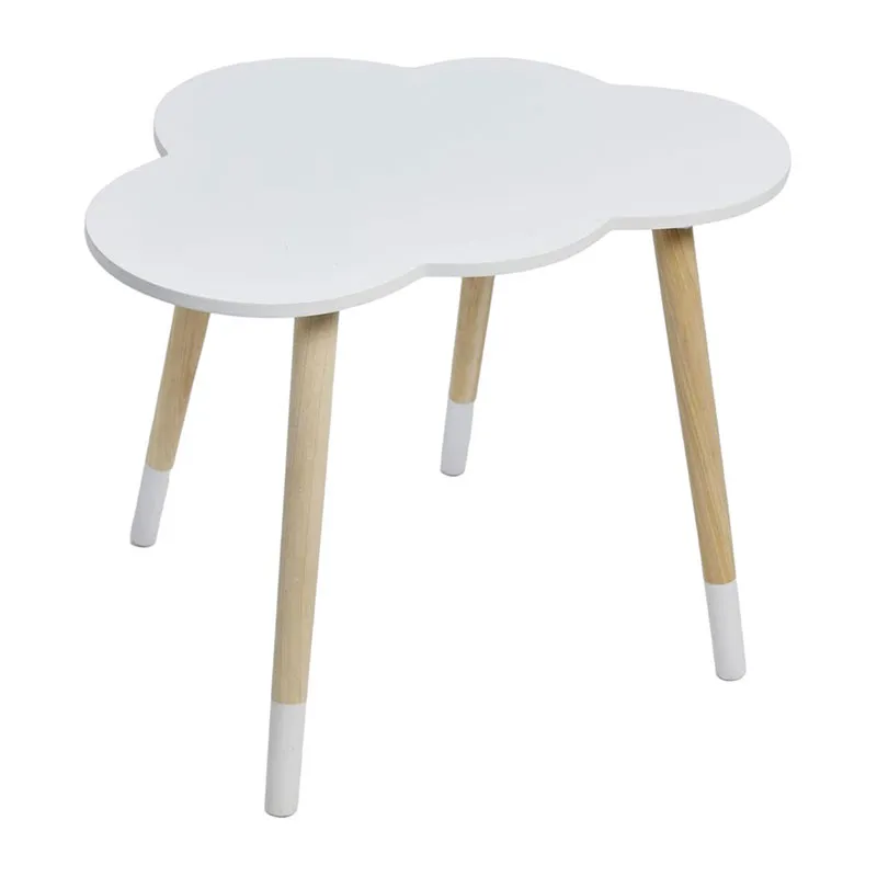 Table Nuage Bois La Tête dans les nuages - 60x60x44cm-1