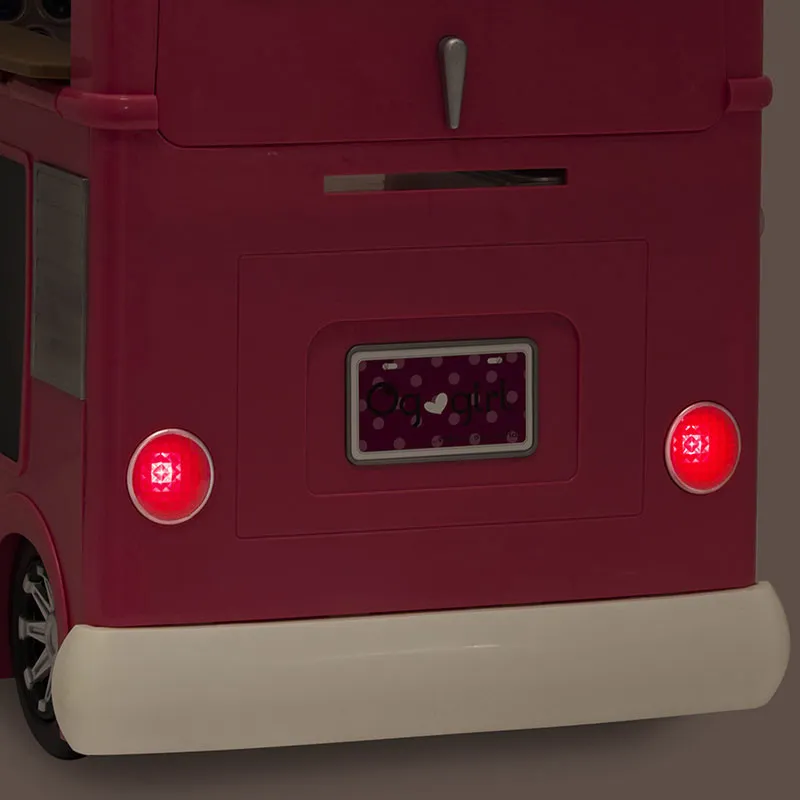 Foodtruck Rose & Accessoires - 75pcs-10