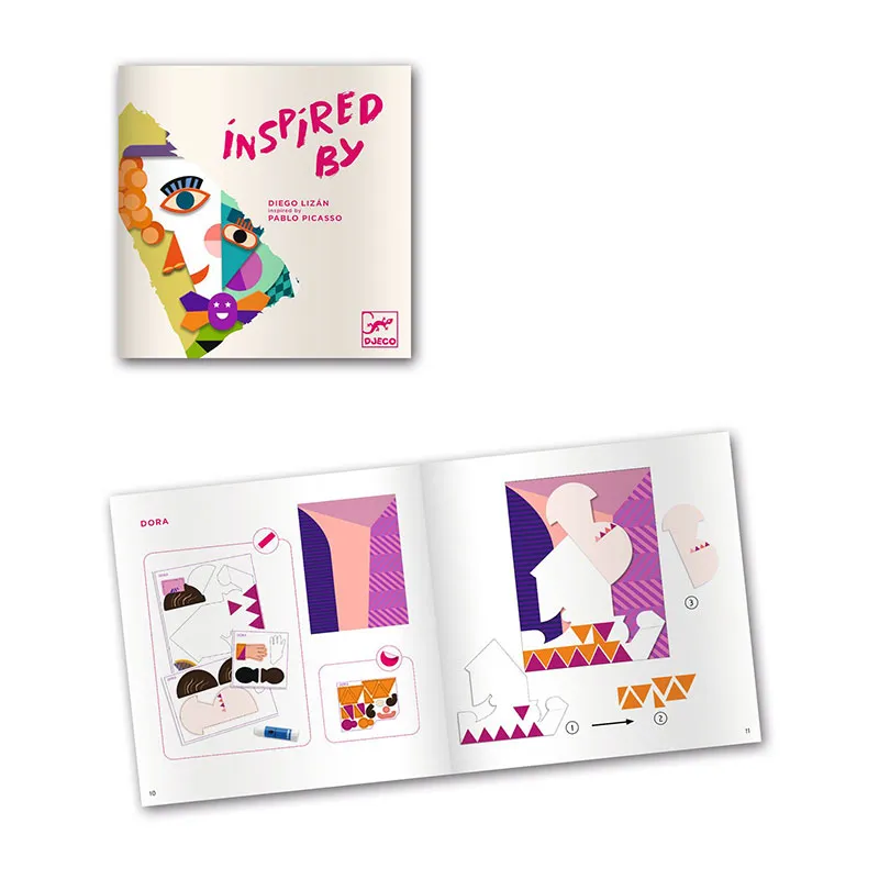Découpage Têtes au carré - 4+-5