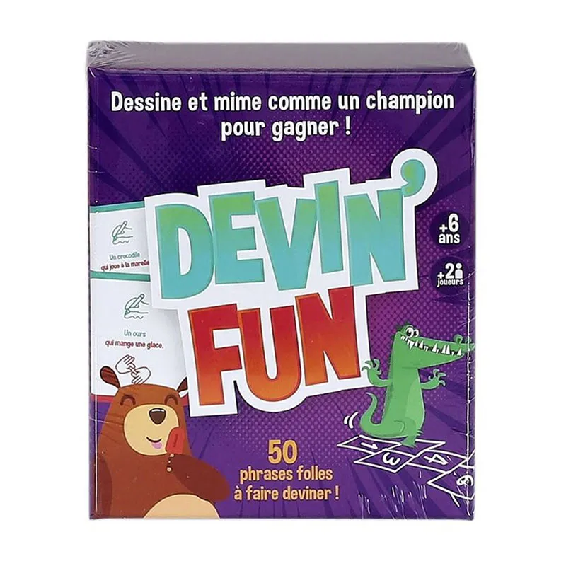 Jeu Devin'Fun - 6+-0