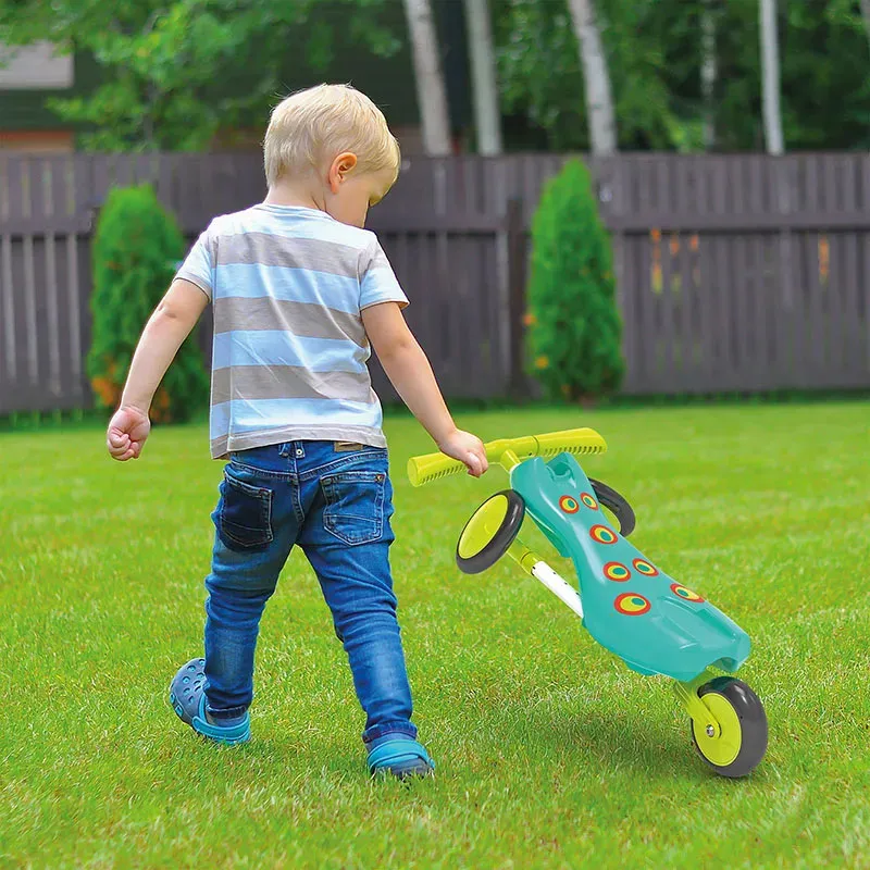 Tricycle Scuttlebug Luciole Jaune/Vert - 12m+-13