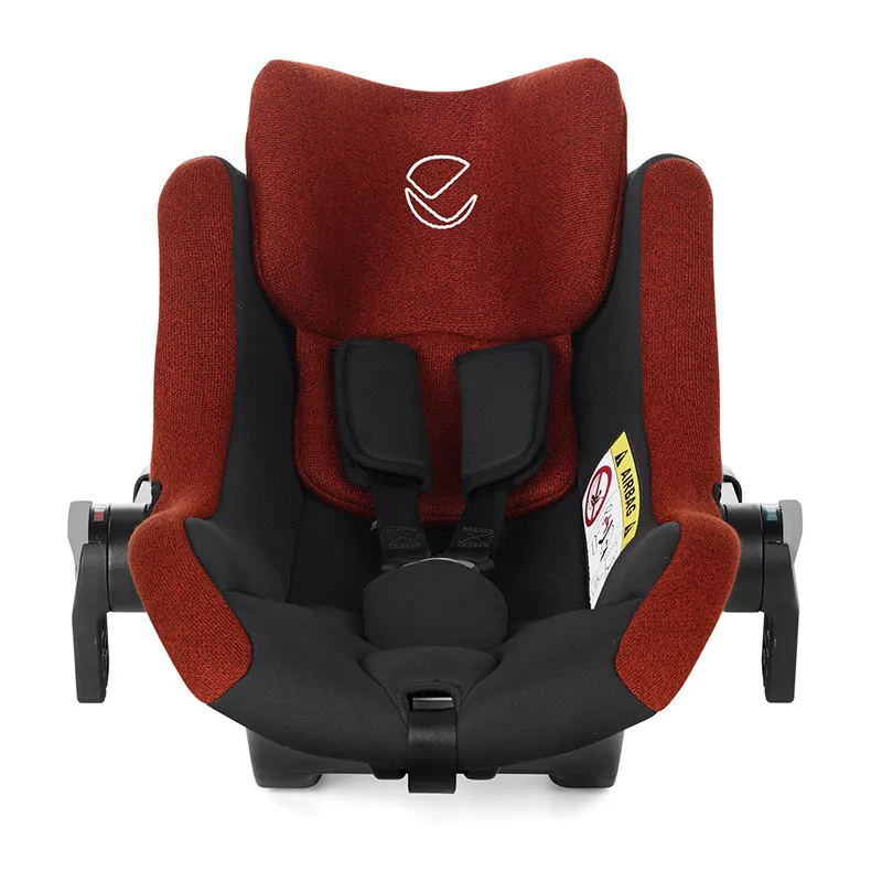Siège-auto I-Size/Ceinturé Nest 40-65cm - Rouge-4