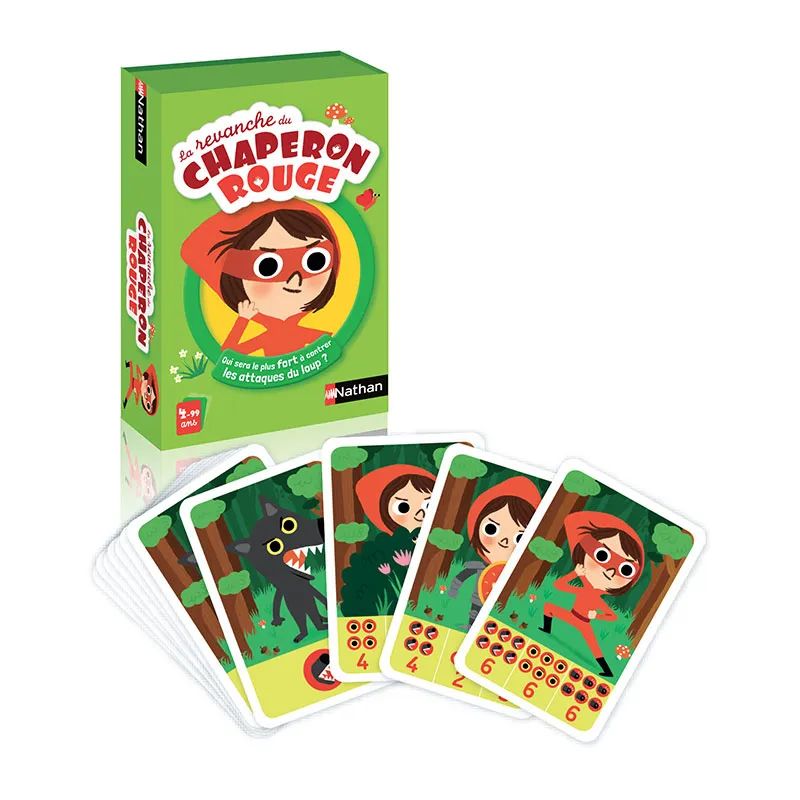 Jeu de cartes Revanche du petit chaperon rouge 51pcs - 4+-0